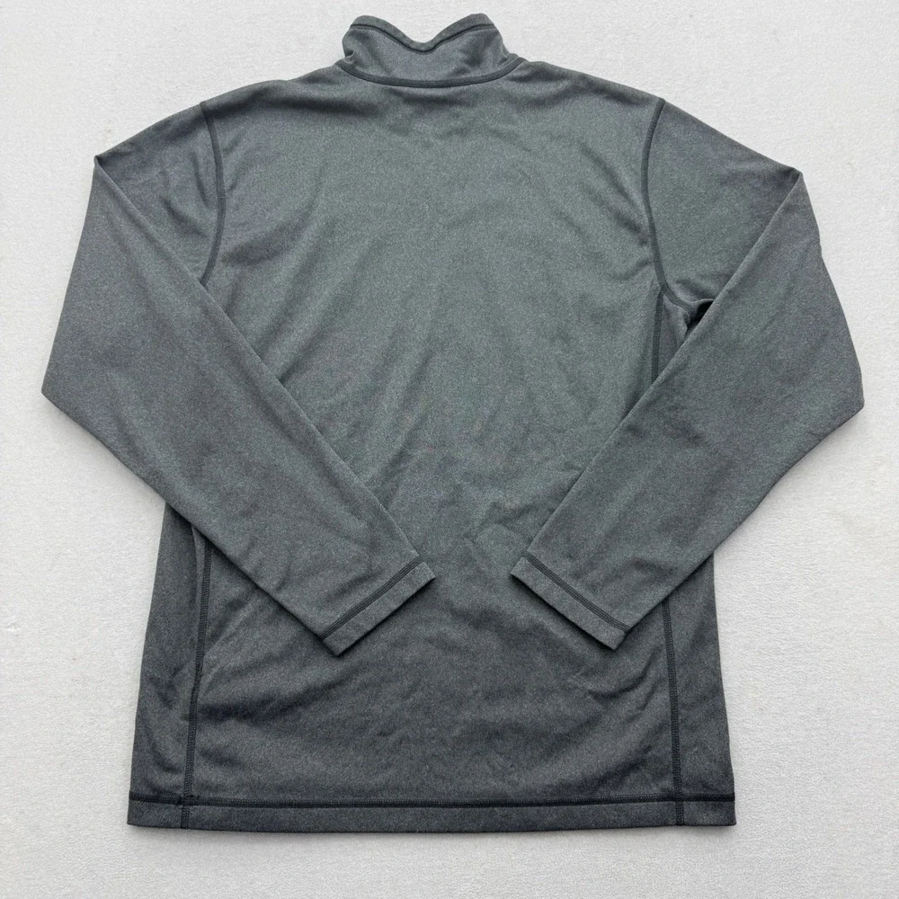The North Face Quarter 1/4 Zip Pullover Mens M Medium Gray Heathered Active Top